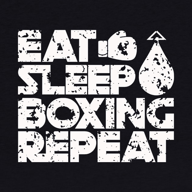 Aged Eat Sleep Boxing by colorsplash